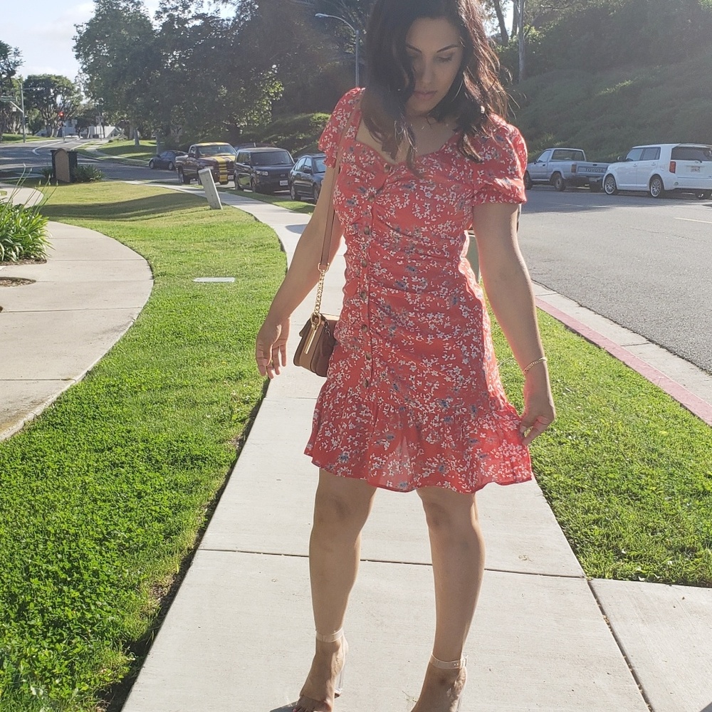 🌷 Button Down Floral Dress🌷
